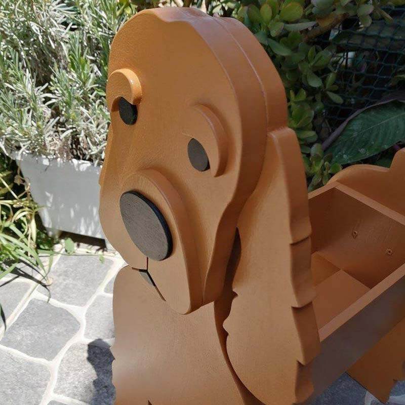 Cocker Spaniel Planter AP046-Jolura