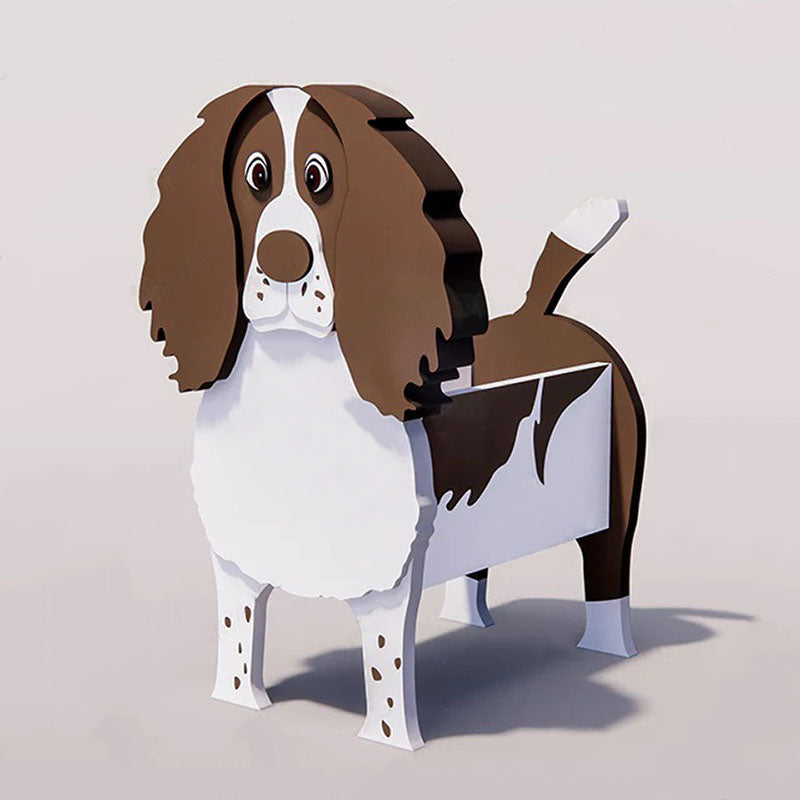 Springer Spaniel Planter AP069-Jolura