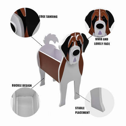 St. Bernard Planter AP081-Jolura