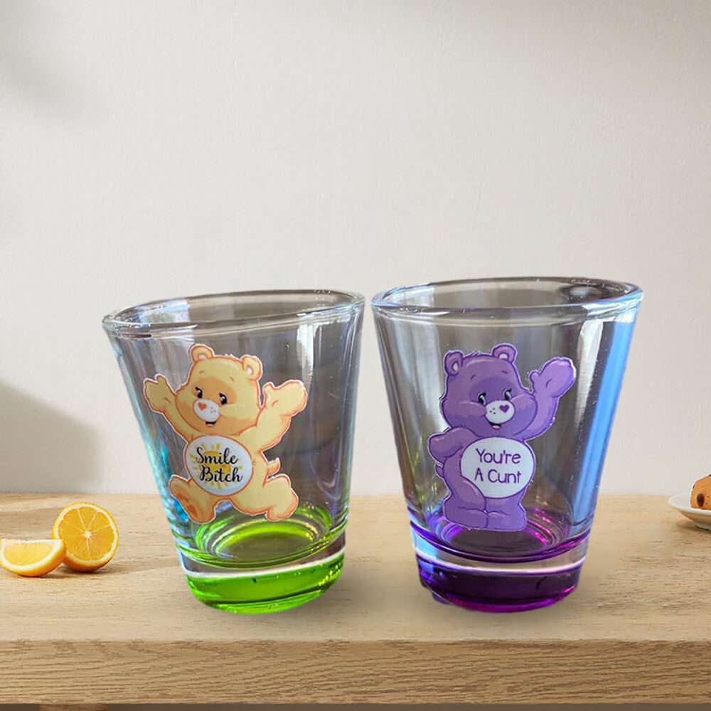 Swear Bears Shot Glasses - 6 Pieces-Jolura