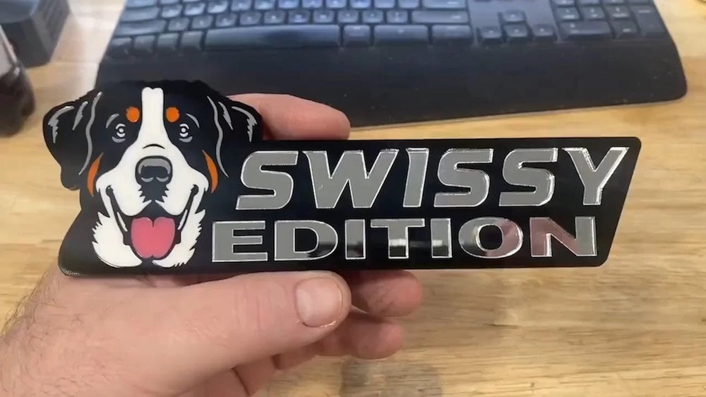 Swissy Car Badge Laser Cutting Car Emblem CE057-Jolura