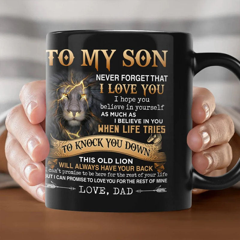 Dad To Son - Never Forget I Love You A867 - Coffee Mug-Jolura