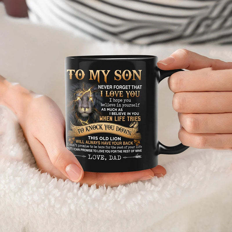 Dad To Son - Never Forget I Love You A867 - Coffee Mug-Jolura