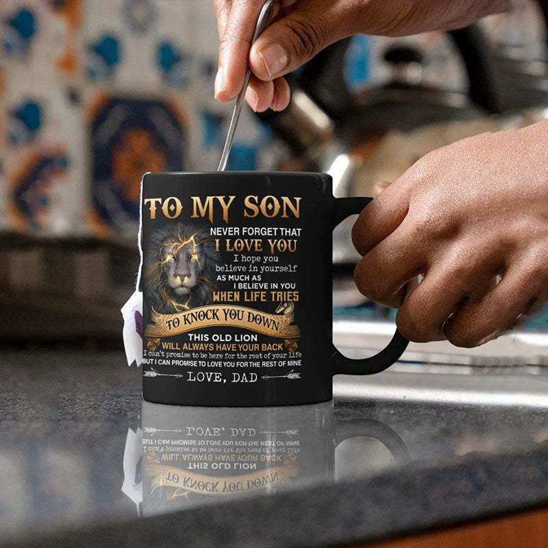 Dad To Son - Never Forget I Love You A867 - Coffee Mug-Jolura