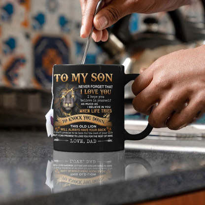 Dad To Son - Never Forget I Love You A867 - Coffee Mug-Jolura