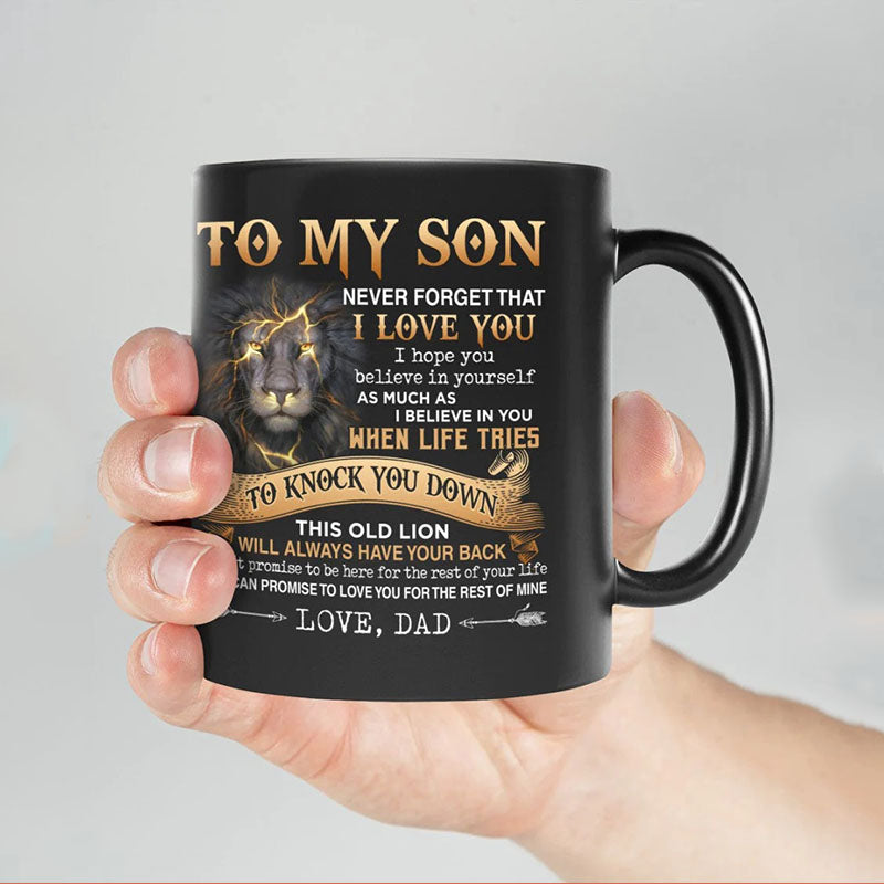 Dad To Son - Never Forget I Love You A867 - Coffee Mug-Jolura