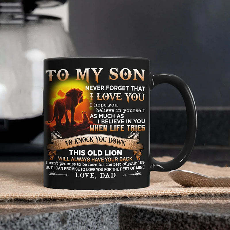 Dad To Son - Never Forget I Love You A866 - Coffee Mug-Jolura