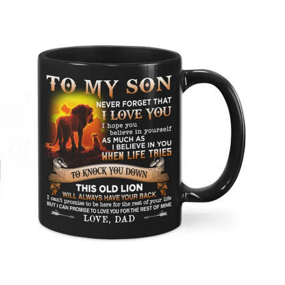 Dad To Son - Never Forget I Love You A866 - Coffee Mug-Jolura