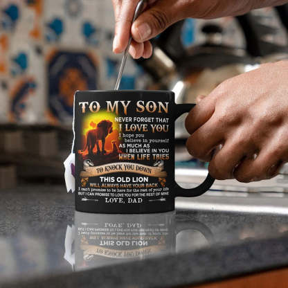 Dad To Son - Never Forget I Love You A866 - Coffee Mug-Jolura