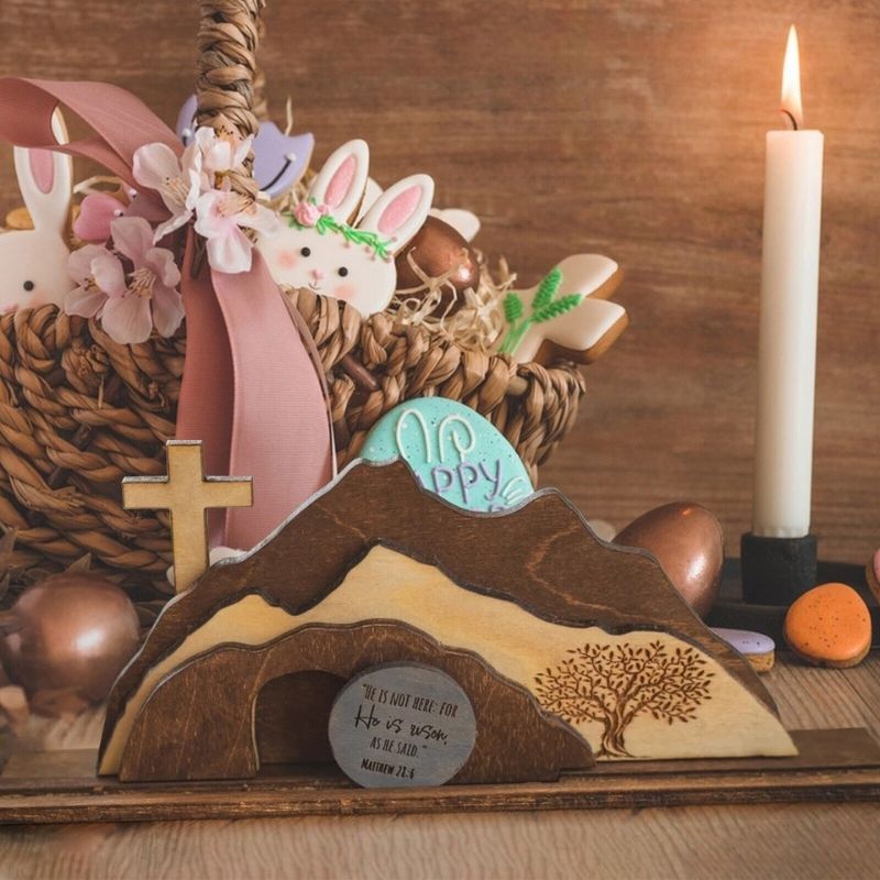 The Resurrectio Decor In Easter Scenes-Jolura