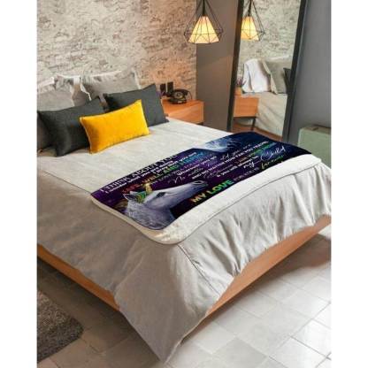 To My Son - From Mom - A318 - Premium Blanket-Jolura