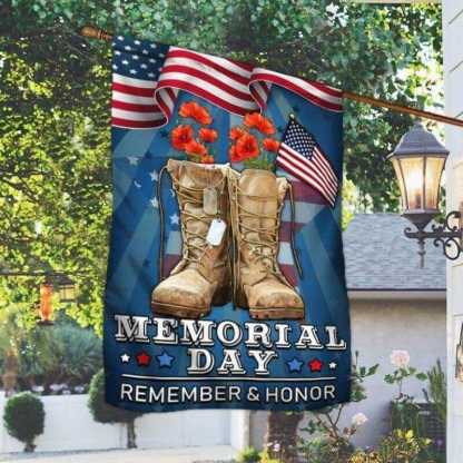 Memorial Day Veteran Remember and Honor Flag-Jolura