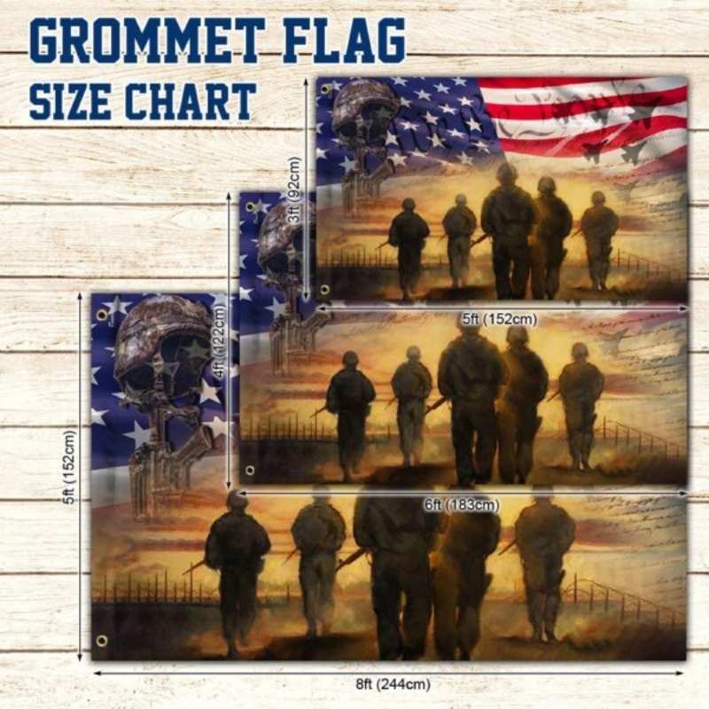 Memorial Day, All Gave Some, Some Gave All Veteran Flag-Jolura