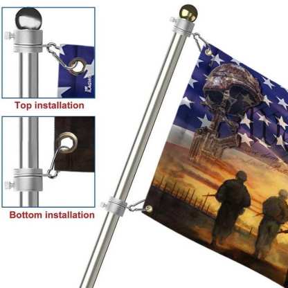 Memorial Day, All Gave Some, Some Gave All Veteran Flag-Jolura