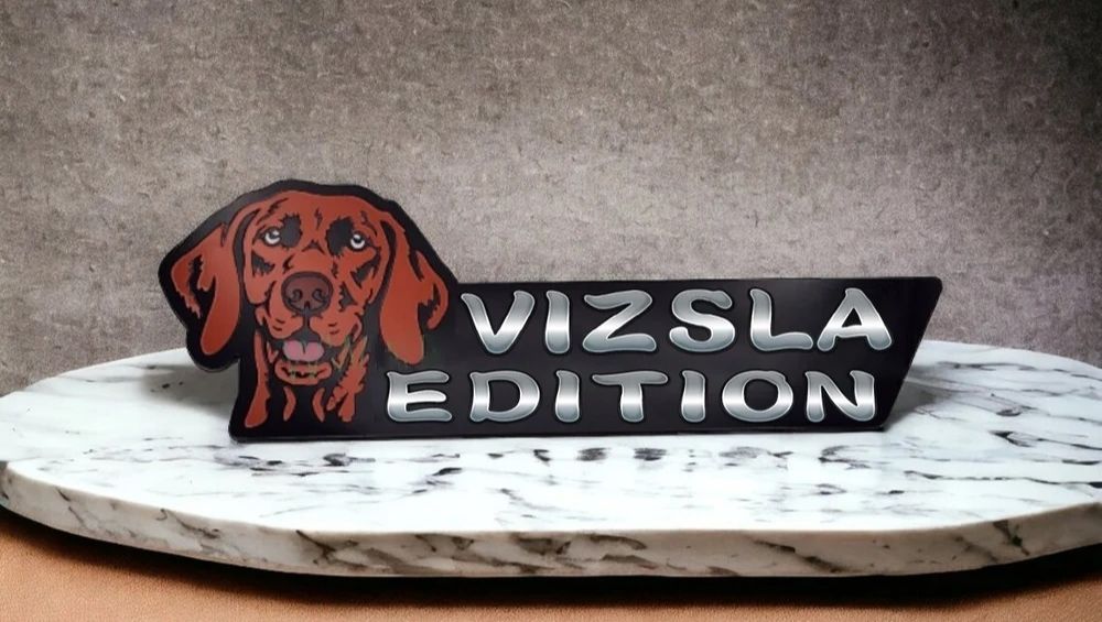 Vizsla Car Badge Laser Cutting Car Emblem CE061-Jolura