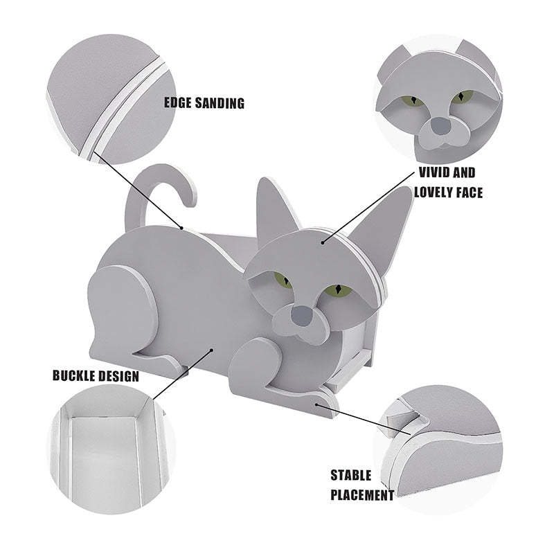 White Cat Planter AP079-Jolura