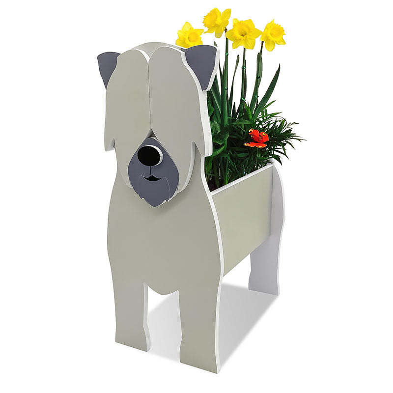 Wheaten Terrier Planter AP100-Jolura