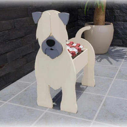 Wheaten Terrier Planter AP100-Jolura