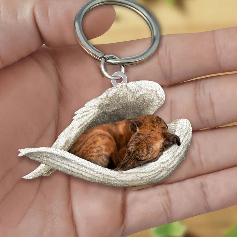 Sleeping Angel Acrylic Keychain Whippet SA109-Jolura