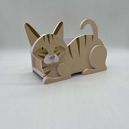 Yellow Cat Planter AP076-Jolura