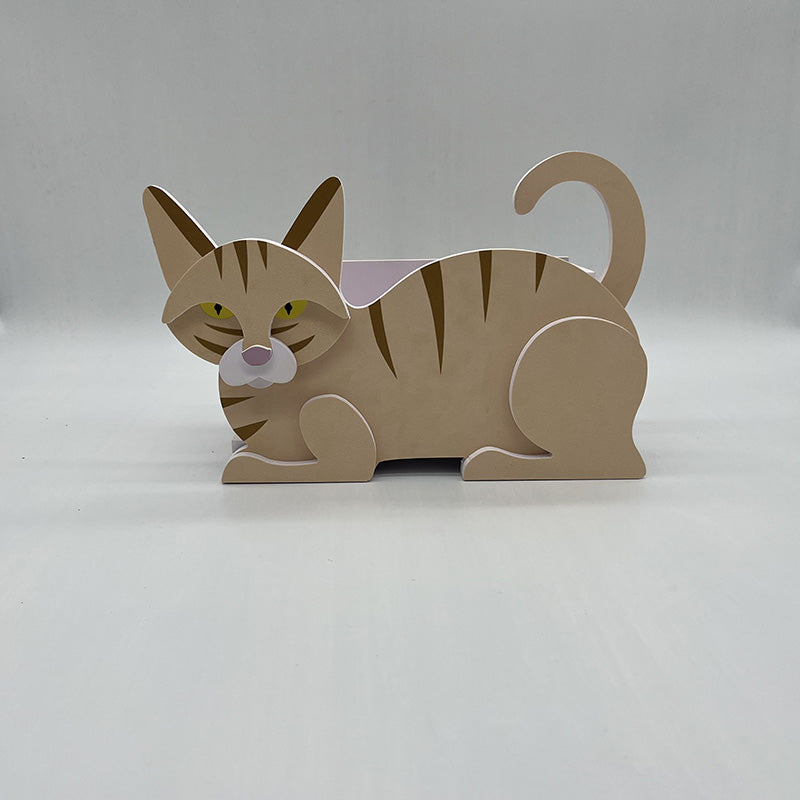 Yellow Cat Planter AP076-Jolura