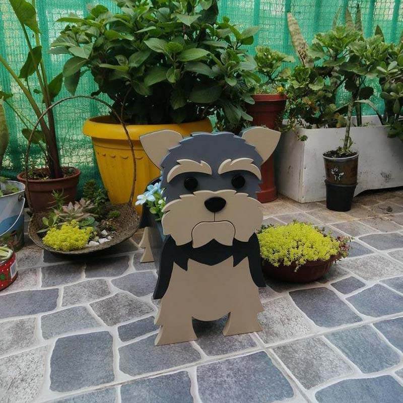 Grey Yorkshire Planter AP086-Jolura