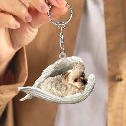 Sleeping Angel Acrylic Keychain Yorkshire Terrier SA078-Jolura