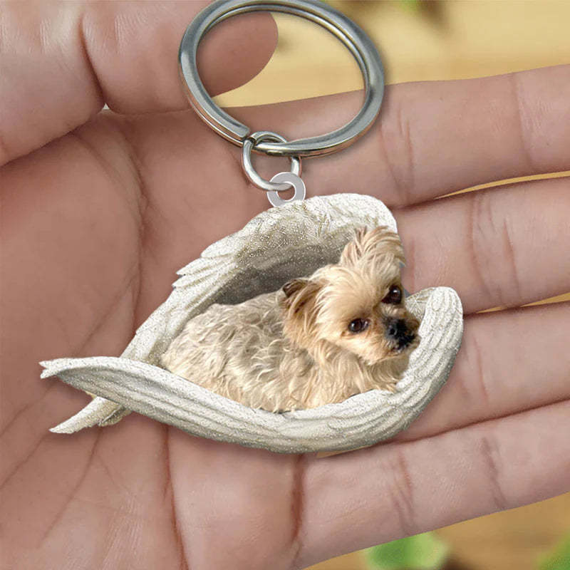 Sleeping Angel Acrylic Keychain Yorkshire Terrier SA078-Jolura