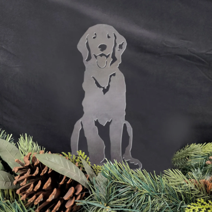 Golden Retriever Metal Silhouette-Jolura