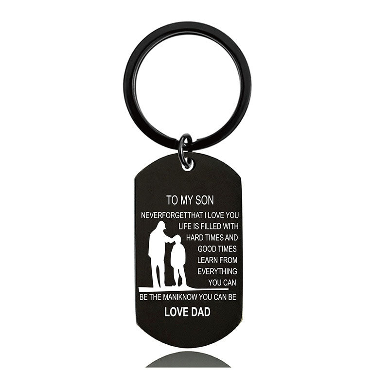 Never Forget That I Love You - Inspirational Keychain - A898-Jolura