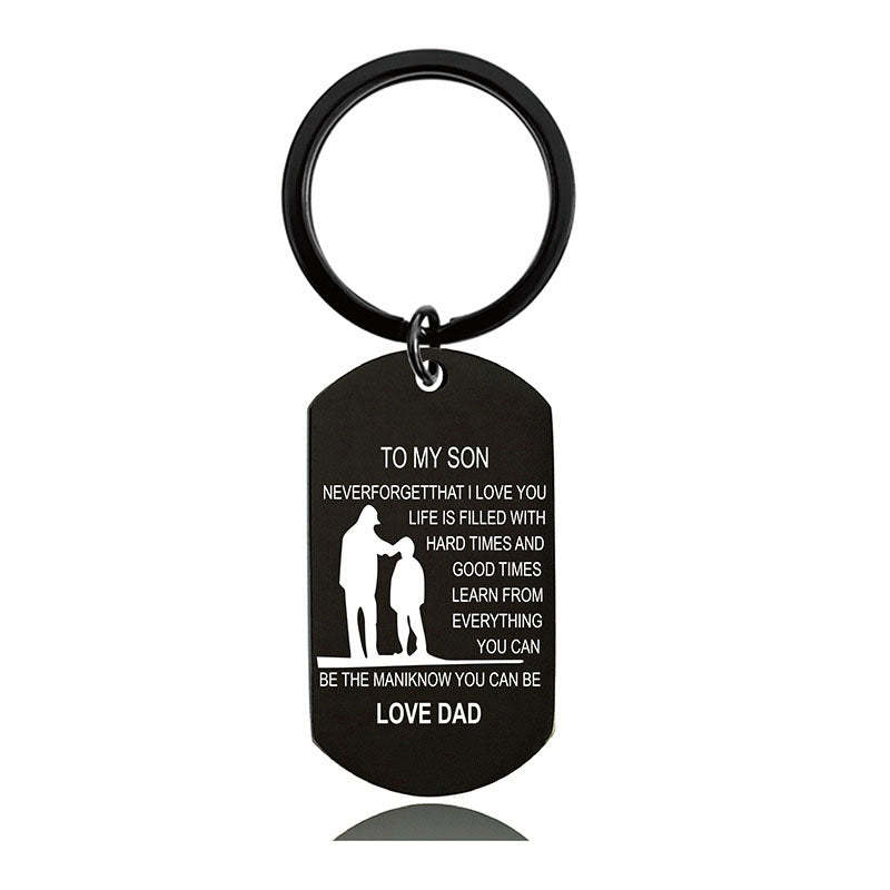 Never Forget That I Love You - Inspirational Keychain - A898-Jolura