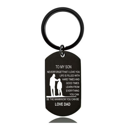 Never Forget That I Love You - Inspirational Keychain - A898-Jolura