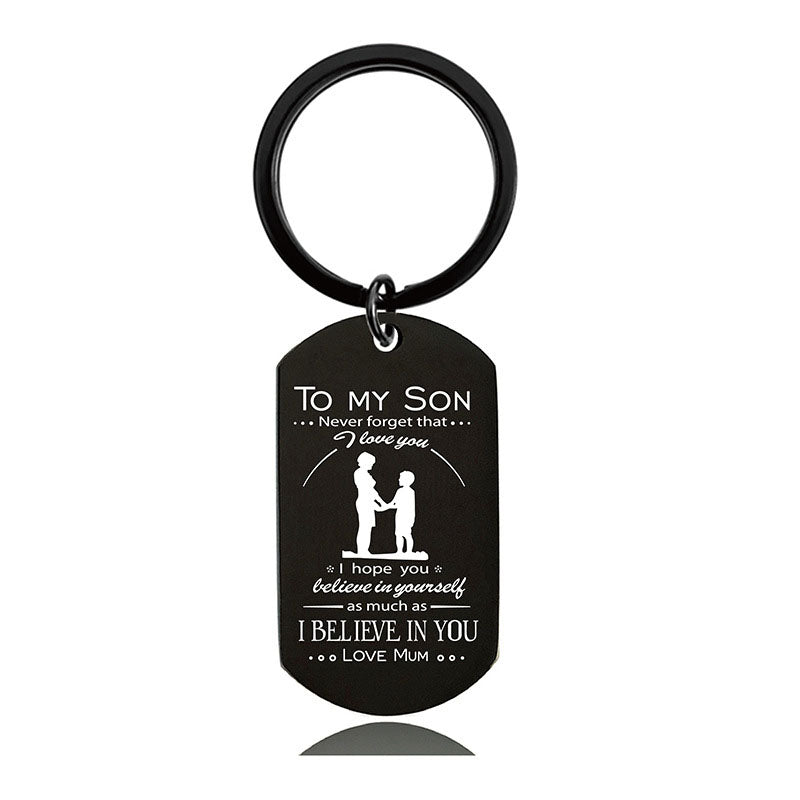 I Hope You Believe In Yourself As Much As I Believe In You - Inspirational Keychain - A903-Jolura