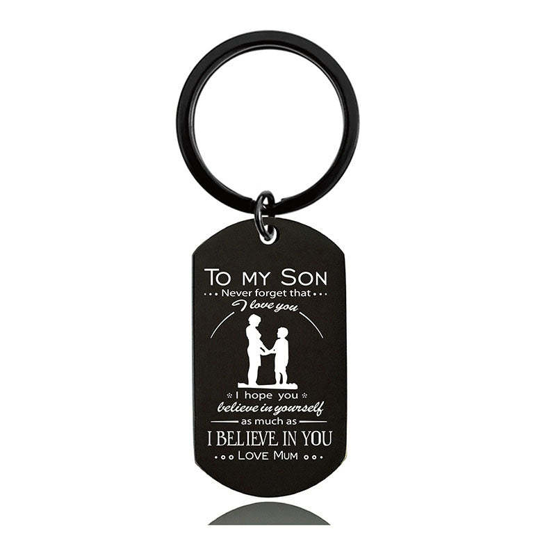 I Hope You Believe In Yourself As Much As I Believe In You - Inspirational Keychain - A903-Jolura