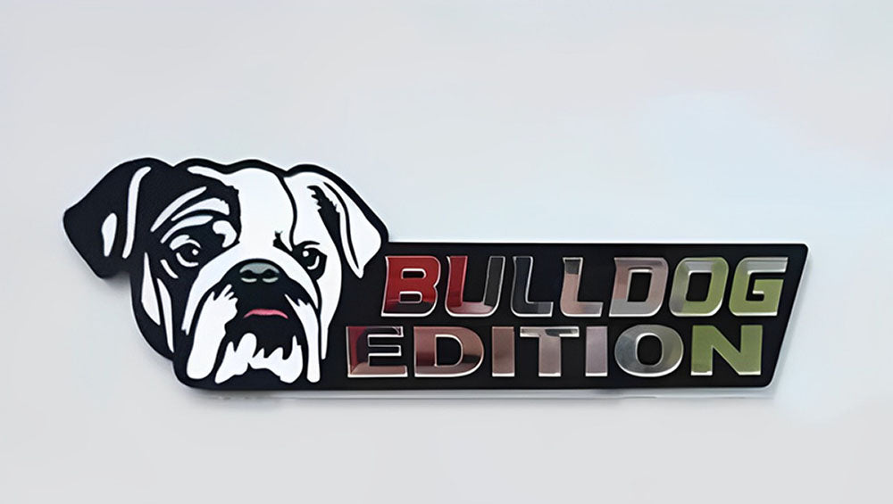 Bulldog Car Badge Laser Cutting Car Emblem CE066-Jolura