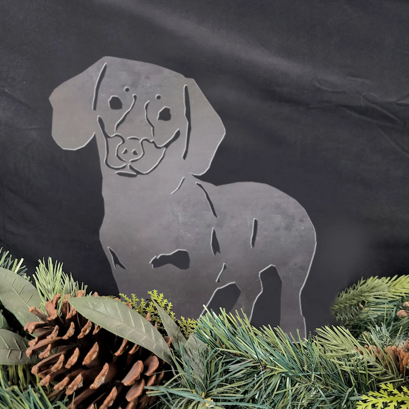 Dachshund Metal Silhouette-Jolura