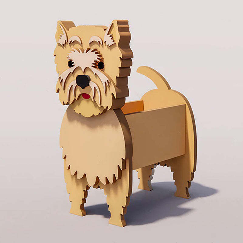 Cairn Terrier Planter AP089-Jolura