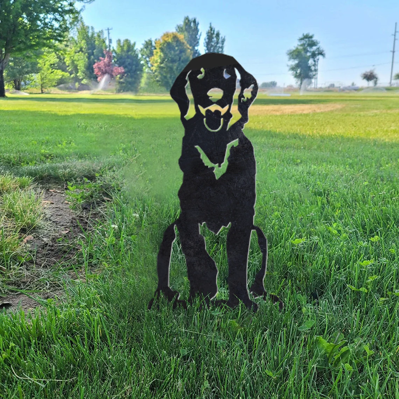 Golden Retriever Metal Silhouette-Jolura