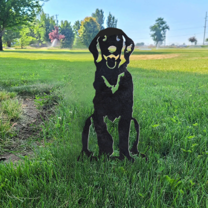 Golden Retriever Metal Silhouette-Jolura