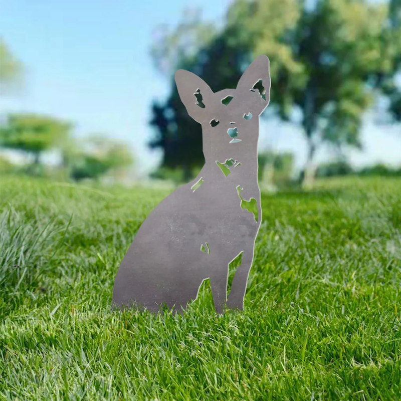 Chihuahua Metal Silhouette-Jolura