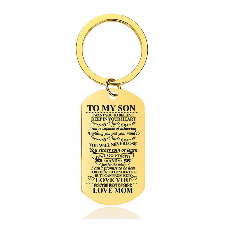 You Will Never Lose - Inspirational Keychain - A909-Jolura