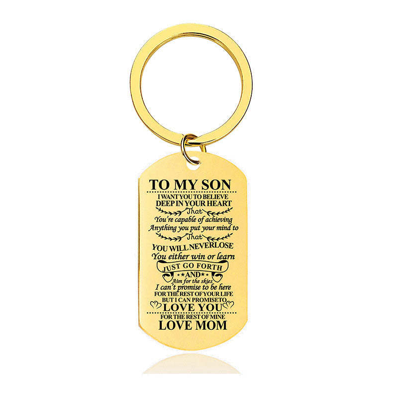 You Will Never Lose - Inspirational Keychain - A909-Jolura