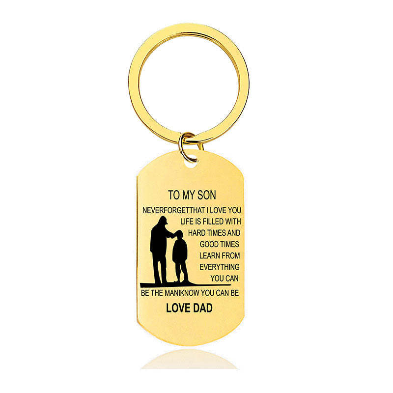 Never Forget That I Love You - Inspirational Keychain - A898-Jolura