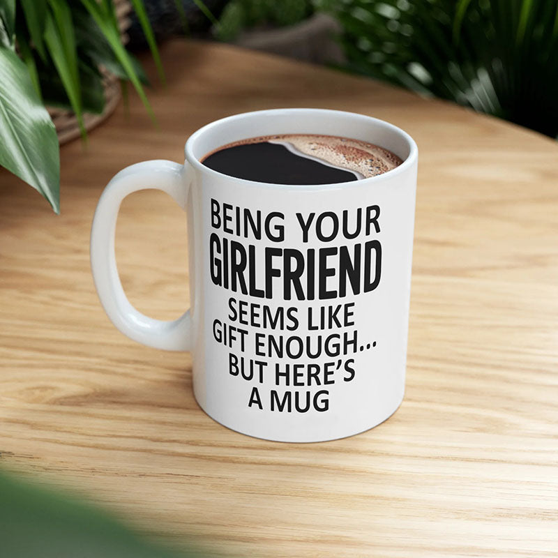 Here's A Mug - Funny Ceramic Coffee Mug-Jolura
