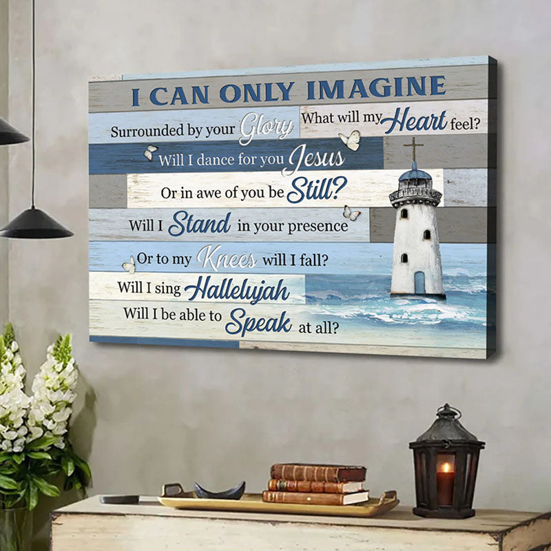I Can Only Imagine - D362 - Gallery Wrapped Canvas Prints