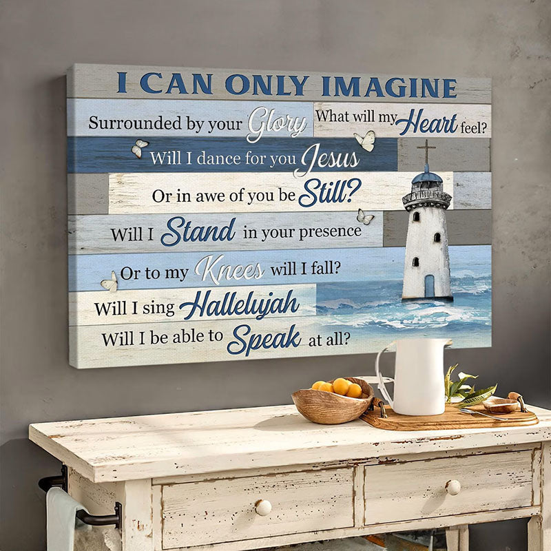 I Can Only Imagine - D362 - Gallery Wrapped Canvas Prints