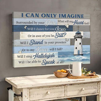 I Can Only Imagine - D362 - Gallery Wrapped Canvas Prints