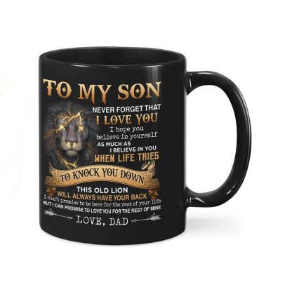 Dad To Son - Never Forget I Love You A867 - Coffee Mug-Jolura