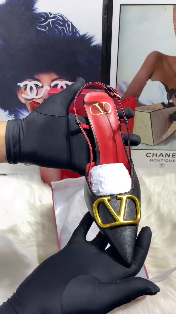 Valentino black shoes