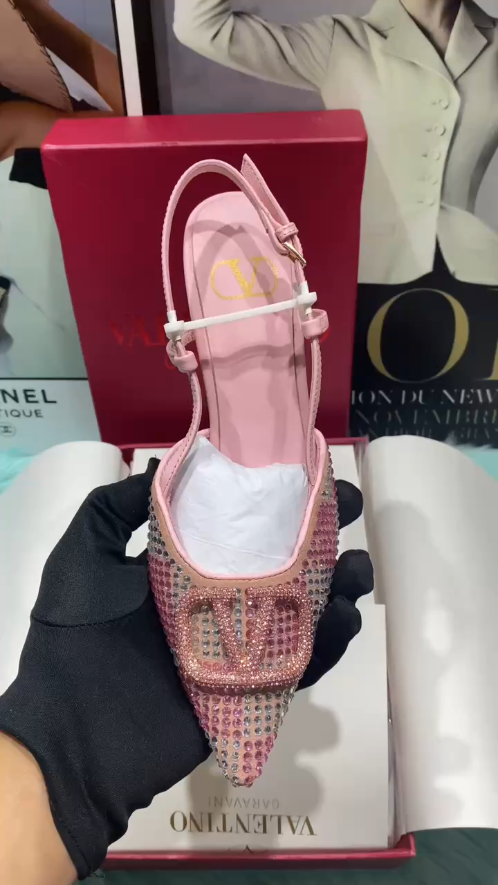 Valentino pink shoes 